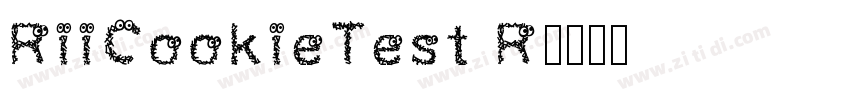 RiiCookieTest R字体转换